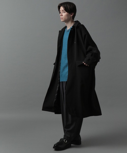 HARE（ハレ）の「モヘアニットプルオーバー(HARE)（ニット/セーター・メンズ・ブラック/グレー/ブルー/グリーン・SMALL/MEDIUM）」の21枚目の写真