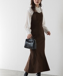 natural couture | 【ZOZO先行・WEB限定】ハイウエストマーメイドジャンスカ(ジャンパースカート)