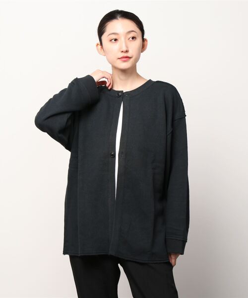 MANASTASH（マナスタッシュ）の「MANASTASH/マナスタッシュ　W's BOTH SIDES SWEAT　ウィメンズボスサイドスウェット（スウェット・レディース・ナチュラル/オレンジ系その他/ブラック/カラフル・MEDIUM）」の2枚目の写真
