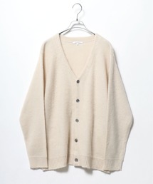 Mohair Touch Shaggy Knit Cardigan/モヘアタッチ シャギーニットルーズカーディガン