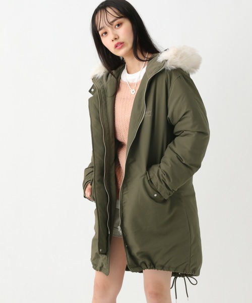 リズリサレア♡フェイクファーモッズコート ジャケット