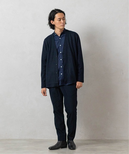 EDIFICE(エディフィス)の「ウール ジャージー カーディガン(カーディガン/ボレロ・メンズ・サックスブルー/ブラック系その他/ブラウン系その他・SMALL/MEDIUM/LARGE)」の11枚目の写真