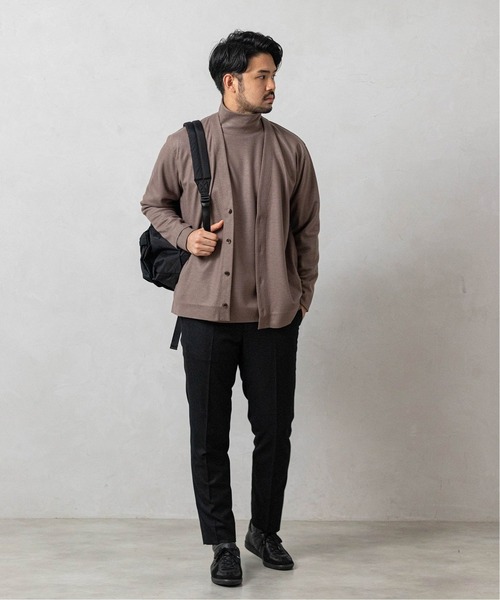 EDIFICE(エディフィス)の「ウール ジャージー カーディガン(カーディガン/ボレロ・メンズ・サックスブルー/ブラック系その他/ブラウン系その他・SMALL/MEDIUM/LARGE)」の18枚目の写真