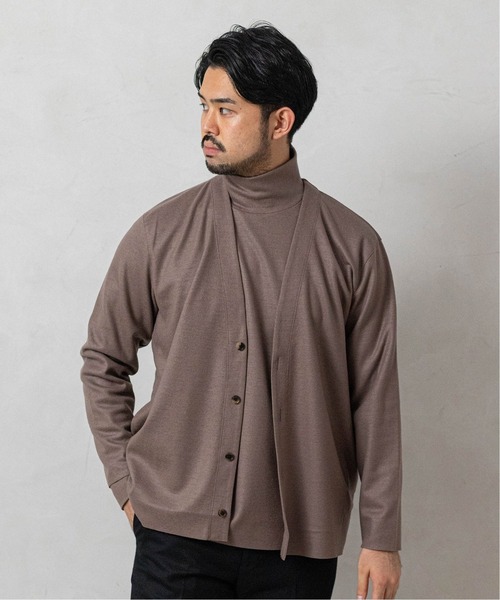 EDIFICE(エディフィス)の「ウール ジャージー カーディガン(カーディガン/ボレロ・メンズ・サックスブルー/ブラック系その他/ブラウン系その他・SMALL/MEDIUM/LARGE)」の20枚目の写真