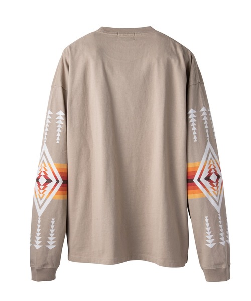 PENDLETON（ペンドルトン）の「スリーブプリントティー（Tシャツ/カットソー・メンズ・ブラック/ライトグリーン/キャメル・S/M/L）」の7枚目の写真