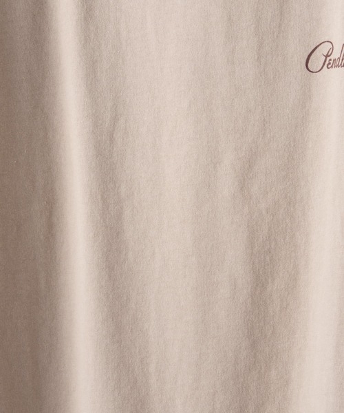 PENDLETON（ペンドルトン）の「スリーブプリントティー（Tシャツ/カットソー・メンズ・ブラック/ライトグリーン/キャメル・S/M/L）」の9枚目の写真