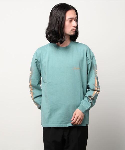 PENDLETON（ペンドルトン）の「スリーブプリントティー（Tシャツ/カットソー・メンズ・ブラック/ライトグリーン/キャメル・S/M/L）」の14枚目の写真