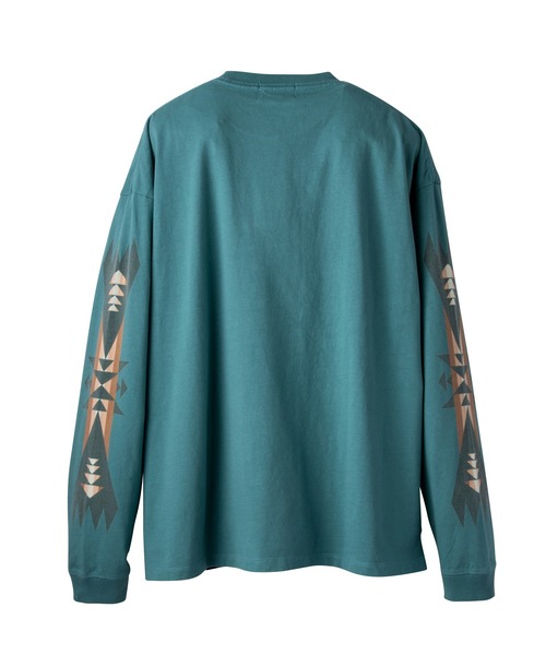 PENDLETON（ペンドルトン）の「スリーブプリントティー（Tシャツ/カットソー・メンズ・ブラック/ライトグリーン/キャメル・S/M/L）」の15枚目の写真