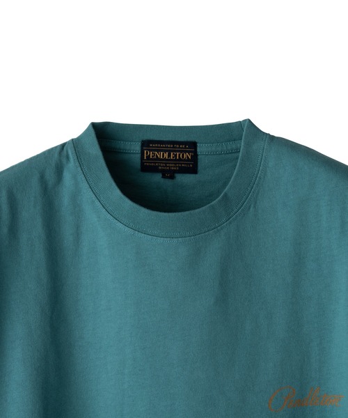PENDLETON（ペンドルトン）の「スリーブプリントティー（Tシャツ/カットソー・メンズ・ブラック/ライトグリーン/キャメル・S/M/L）」の16枚目の写真