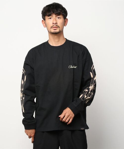 PENDLETON（ペンドルトン）の「スリーブプリントティー（Tシャツ/カットソー・メンズ・ブラック/ライトグリーン/キャメル・S/M/L）」の10枚目の写真