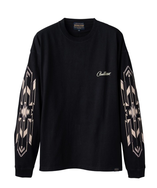 PENDLETON（ペンドルトン）の「スリーブプリントティー（Tシャツ/カットソー・メンズ・ブラック/ライトグリーン/キャメル・S/M/L）」の19枚目の写真