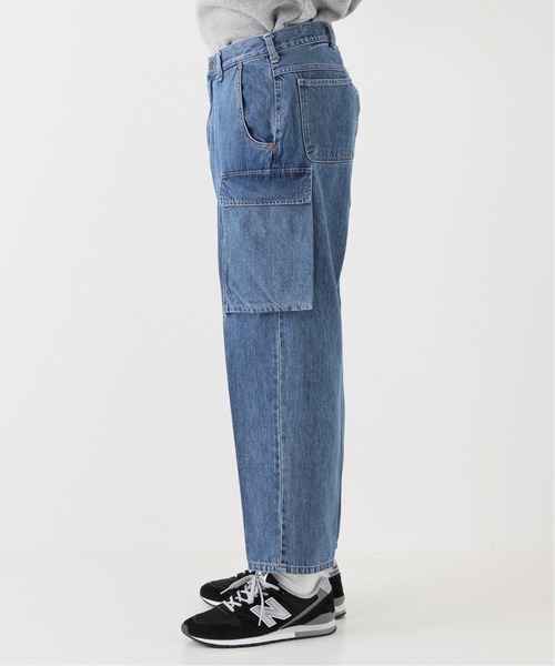 RELAXFIT（リラックスフィット）の「【RELAXFIT / リラックスフィット】HANDSFREE DENIM PT WASHED（デニムパンツ・メンズ・ブルー・MEDIUM/SMALL）」の4枚目の写真