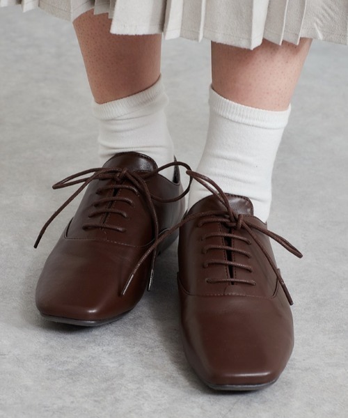 cepo(セポ)の「ソフトダービーシューズ(その他シューズ・レディース・ブラック/ブラウン・M/L)」の2枚目の写真