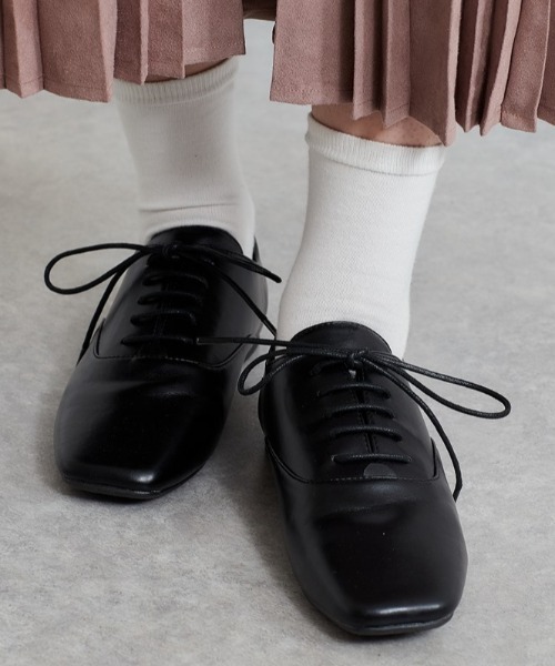 cepo(セポ)の「ソフトダービーシューズ(その他シューズ・レディース・ブラック/ブラウン・M/L)」の1枚目の写真