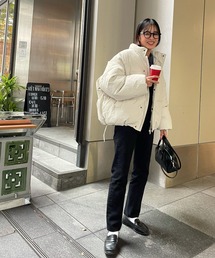 CANAL JEAN | via j(ヴィアジェイ) ラグラン中綿ジャケット(その他アウター)