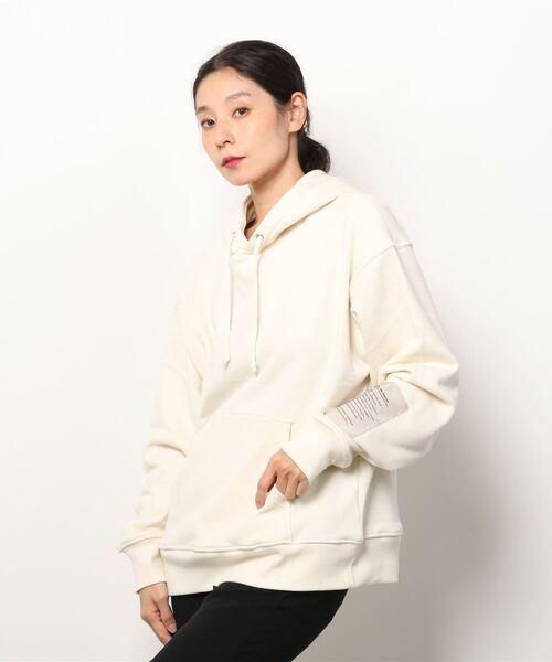 BIG BILL(ビッグビル)の「【mina掲載商品】【 BIG BILL / ビッグビル 】ワイドパーカー X59390D BNU(パーカー・メンズ・アイボリー/ブルー/ブラック/マスタード・M/L/XL)」の2枚目の写真