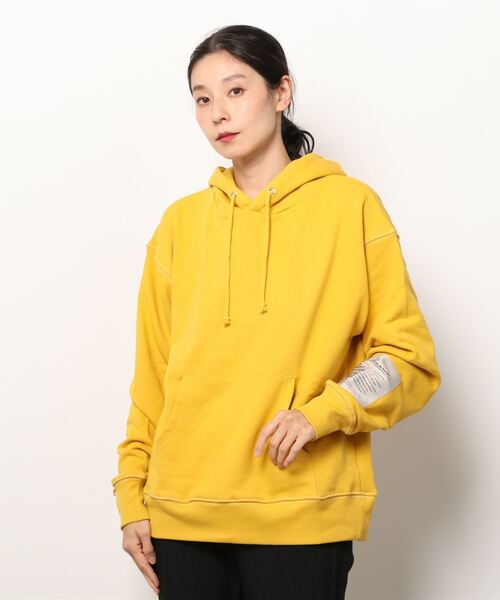 BIG BILL(ビッグビル)の「【mina掲載商品】【 BIG BILL / ビッグビル 】ワイドパーカー X59390D BNU(パーカー・メンズ・アイボリー/ブルー/ブラック/マスタード・M/L/XL)」の4枚目の写真