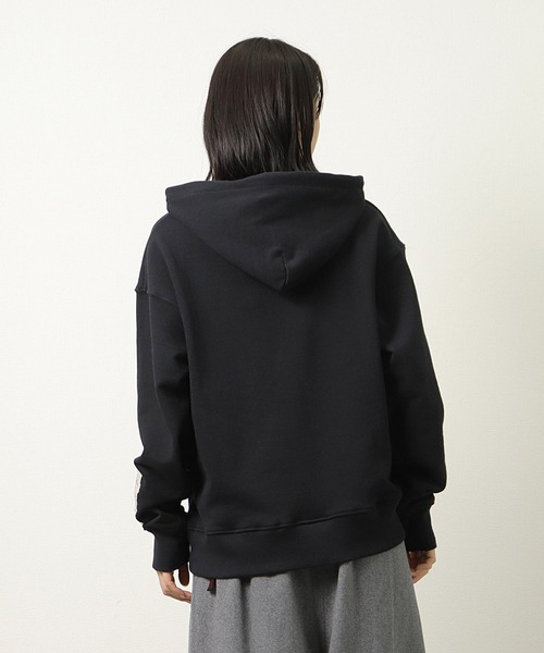 BIG BILL(ビッグビル)の「【mina掲載商品】【 BIG BILL / ビッグビル 】ワイドパーカー X59390D BNU(パーカー・メンズ・アイボリー/ブルー/ブラック/マスタード・M/L/XL)」の7枚目の写真