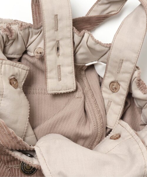 BREEZE(ブリーズ)の「コーデュロイジャンスカ(ジャンパースカート・キッズ・ピンク/ブラウン・90/140/110/100/80/130/120)」の7枚目の写真