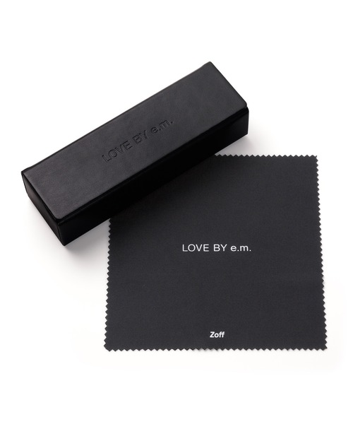 LOVE BY e.m. （ラブバイイーエム）の「Zoff×LOVE BY e.m. eyewear collection 「drop」（メガネ・レディース・ピンクゴールド/シルバー/ゴールド・FREE）」の9枚目の写真