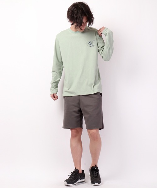 FUNALIVE(ファンアライブ)の「カットオフ無地スウェットショートパンツ(スウェットパンツ・メンズ・チャコールグレー/ブラック/ピンク/ベージュ/ライトグレー/ダークグレー・L/M/S)」の17枚目の写真