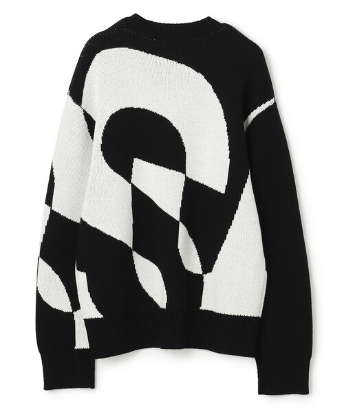JOSEPH STUDIO（ジョゼフストゥディオ）の「グラフィックニット　CURVED（ニット/セーター・レディース・ブラック系・SMALL/MEDIUM/LARGE）」の16枚目の写真