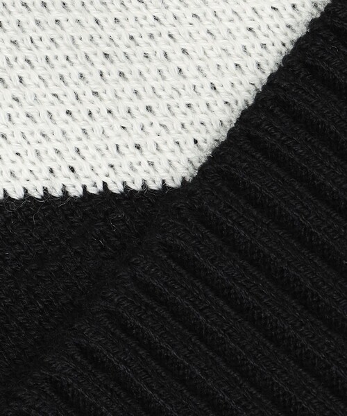 JOSEPH STUDIO（ジョゼフストゥディオ）の「グラフィックニット　CURVED（ニット/セーター・レディース・ブラック系・SMALL/MEDIUM/LARGE）」の17枚目の写真