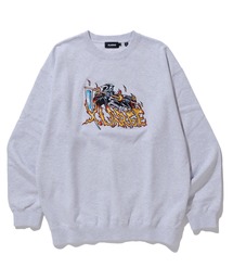XLARGE | DEATHSCYTHE CREWNECK SWEAT(スウェット)