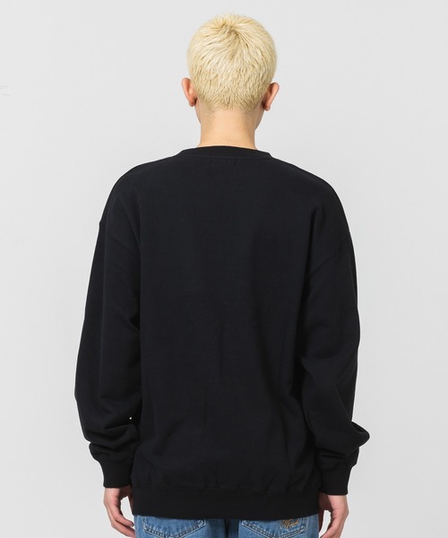 XLARGE（エクストララージ）の「DEATHSCYTHE CREWNECK SWEAT（スウェット・メンズ・ブラック/ブルー/アッシュ・S/M/L/XL）」の6枚目の写真