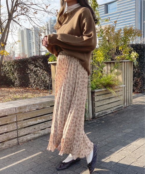 apres jour(アプレジュール)の「バックレースアップニット【ZOZOTOWN限定アイテム】(ニット/セーター・レディース・アイボリー/ブラウン系その他/ピンクベージュ・X-LARGE/フリー)」の18枚目の写真