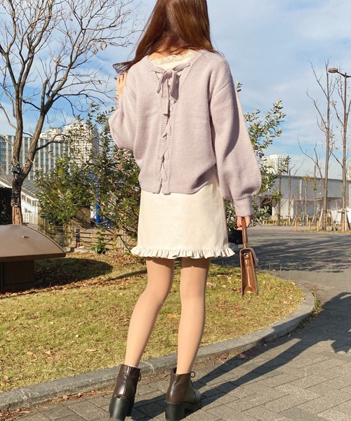 セール】バックレースアップニット【ZOZOTOWN限定アイテム】（ニット