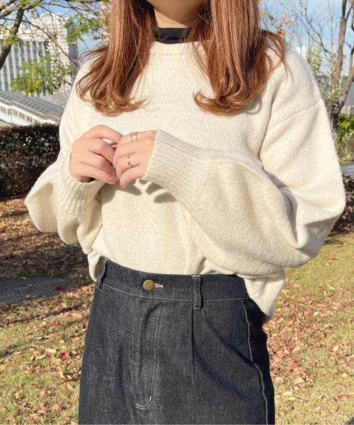 新品¥11880 カプリシュレマージュ  バックレースアップニット セール】バックレースアップニット【ZOZOTOWN限定アイテム】（ニット