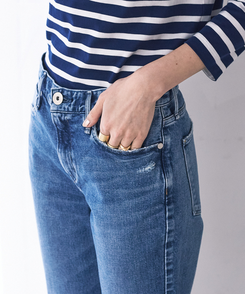 upperhights(アッパーハイツ)の「Upperhights 別注THE BIRKIN(デニムパンツ・レディース・ブルー・24/25/21/22/23)」の6枚目の写真