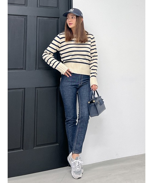 Vicente（ヴィセンテ）の「Vicente Highwaist skinny denim（デニムパンツ・レディース・ブルー/ワンウォッシュ・S/M/XS）」の11枚目の写真