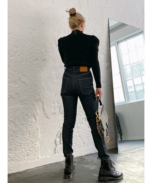 Vicente（ヴィセンテ）の「Vicente Highwaist skinny denim（デニムパンツ・レディース・ブルー/ワンウォッシュ・S/M/XS）」の16枚目の写真