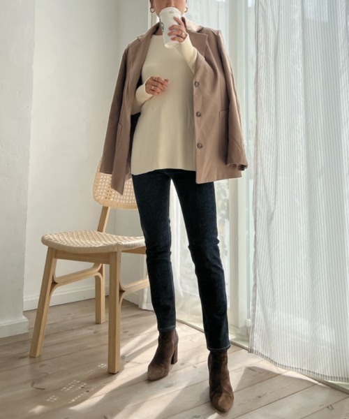 Vicente（ヴィセンテ）の「Vicente Highwaist skinny denim（デニムパンツ・レディース・ブルー/ワンウォッシュ・S/M/XS）」の7枚目の写真