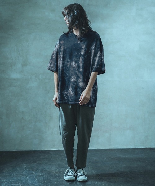 ACANTHUS(アカンサス)の「mt7633- ACANTHUS×ANGENEHM Tie Dye Big Tee (MADE IN JAPAN) Tシャツ(Tシャツ/カットソー・メンズ・マルチ/ブラック系その他・S/M/L)」の15枚目の写真