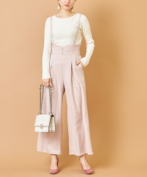 tocco closet(トッコ クローゼット)の「【限定】シンプルワイドリブニットプルオーバー(ニット/セーター・レディース・オフホワイト/サックスブルー/ピンク/ラベンダー・M)」の12枚目の写真