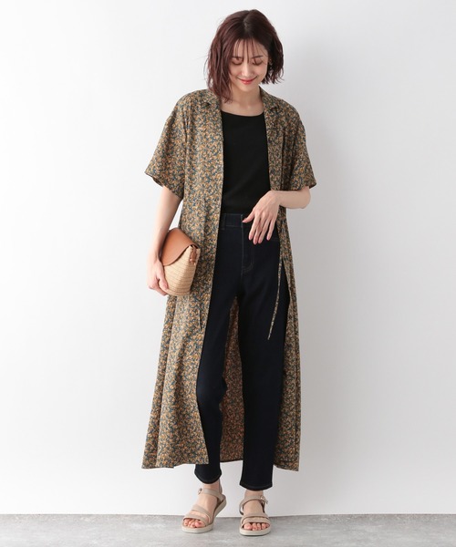 GLOBAL WORK（グローバルワーク）の「ウツクシデニムスリムパンツ/256481（デニムパンツ・レディース・ブラック/ネイビー/ブルー・SMALL/MEDIUM/LARGE/X-SMALL）」の9枚目の写真