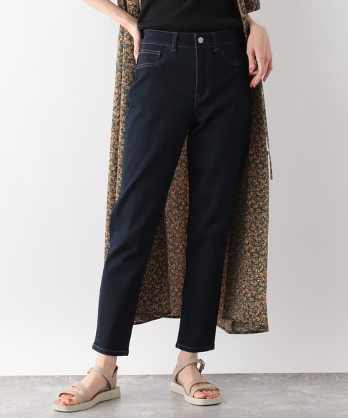 GLOBAL WORK（グローバルワーク）の「ウツクシデニムスリムパンツ/256481（デニムパンツ・レディース・ブラック/ネイビー/ブルー・SMALL/MEDIUM/LARGE/X-SMALL）」の11枚目の写真