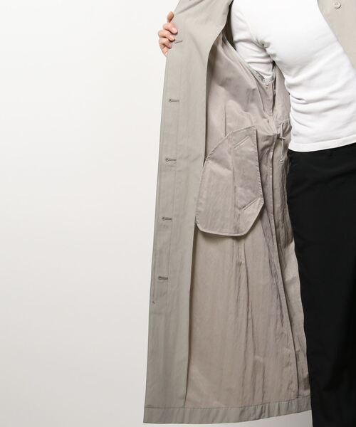 LOVELESS(ラブレス)の「ベージュ ボリュームスリーブ ステンカラーコート(ステンカラーコート・レディース・ライトベージュ・36/34)」の16枚目の写真