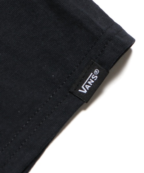 VANS（バンズ）の「VANS/ヴァンズ Handcrafted in America S/S T-Shirts 半袖バックロゴＴシャツ（Tシャツ/カットソー・メンズ・ブラック/ホワイト×レッド/ホワイト×ブラック・S/M/L）」の6枚目の写真