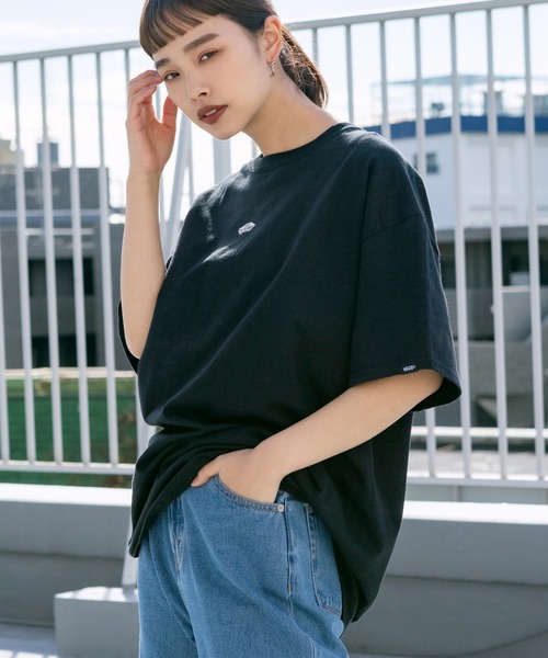 VANS（バンズ）の「VANS/ヴァンズ Handcrafted in America S/S T-Shirts 半袖バックロゴＴシャツ（Tシャツ/カットソー・メンズ・ブラック/ホワイト×レッド/ホワイト×ブラック・S/M/L）」の21枚目の写真