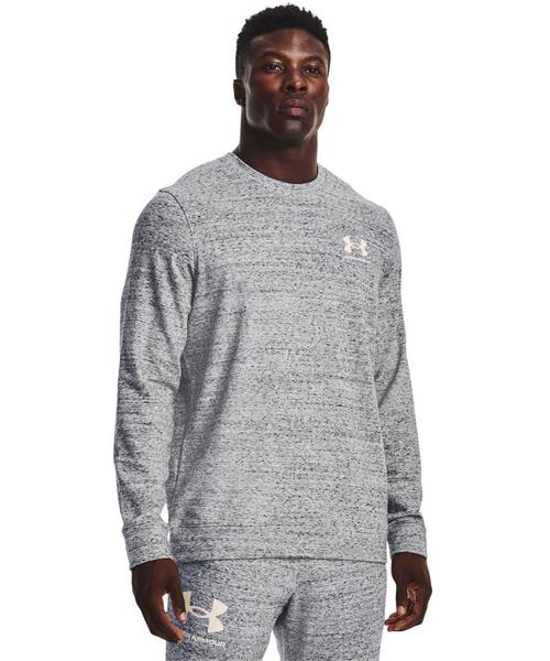 UNDER ARMOUR(アンダーアーマー)の「UAライバルテリー クルー 〈レフトチェスト〉(トレーニング/メンズ)(スウェット・メンズ・ライトグレー/ブラック・XXL/3XL/XL/M/S/L)」の18枚目の写真