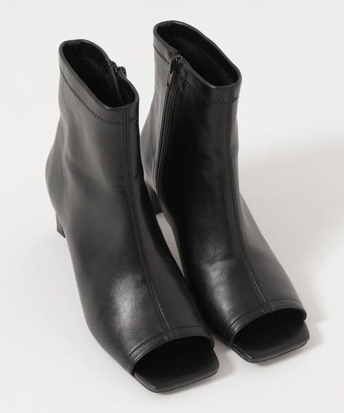 mysty woman（ミスティウーマン）の「オプントゥブーツ 268247（ブーツ・レディース・ブラック/アイボリー・MEDIUM/LARGE）」の8枚目の写真