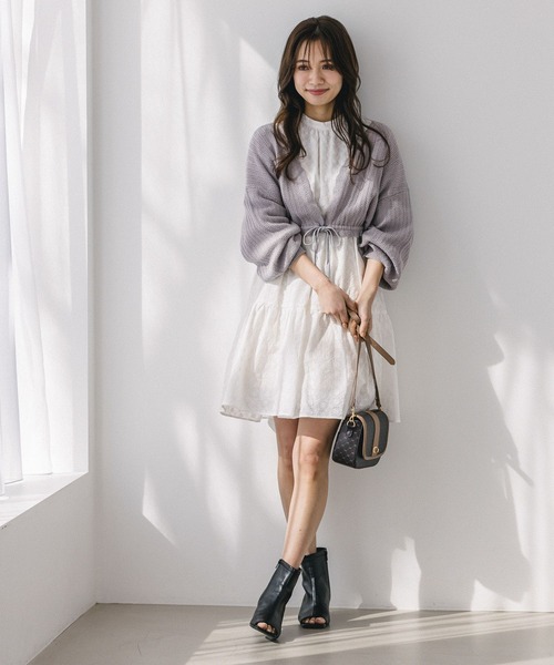 mysty woman（ミスティウーマン）の「オプントゥブーツ 268247（ブーツ・レディース・ブラック/アイボリー・MEDIUM/LARGE）」の6枚目の写真