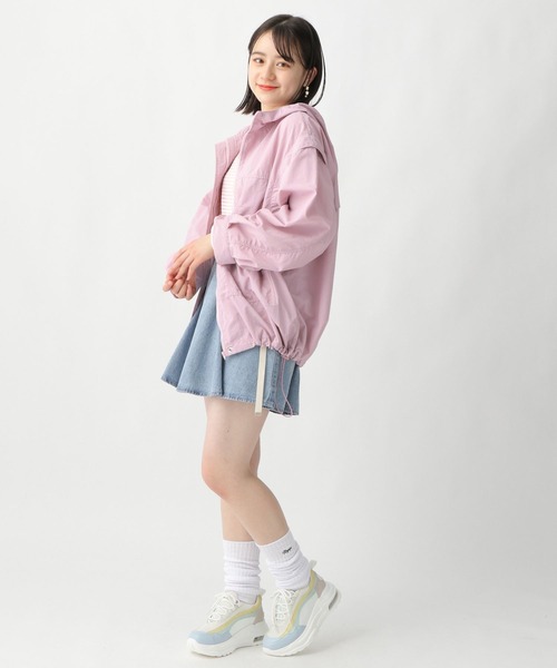 repipi armario（レピピ アルマリオ）の「シアーボーダーショートTシャツ（Tシャツ/カットソー・キッズ・グリーン/ブラック系その他/ブルー系その他/ピンク系その他・MEDIUM/LARGE）」の13枚目の写真