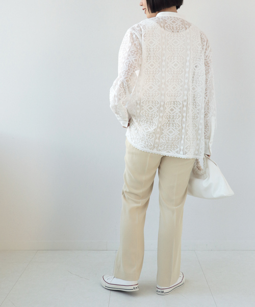 Simplicite（サンプリシテ）の「ギャザートラペーズバッグ◆（ハンドバッグ・レディース・ホワイト/ブラック/グリーン・FREE）」の21枚目の写真