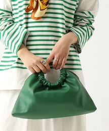 Simplicite | ギャザートラペーズバッグ◆(ハンドバッグ)