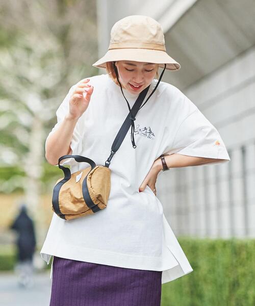 KELTY（ケルティ）の「KELTY（ケルティ）別注ロゴTシャツ#（WEB限定カラー）（Tシャツ/カットソー・レディース・レッド/ブラック/ベージュ/ホワイト/ダークグレー/ネイビー/ケリー/ナチュラル・M/L）」の16枚目の写真